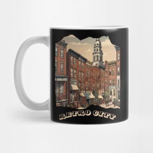 RETRO CITY BALTIMORE DESIGN Mug